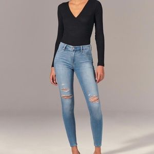 Abercrombie Mid Rise Jean Legging